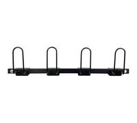 ANGDI Wall Mount Boxing Glove Storage Rack, Organize and Dry 2/4 Pairs Of Gloves, 75x16cm Steel Hanging Boxing Glove Display Stand, Garage Organizer for Boxing Gloves(1pcs)