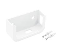 Wall Mount Bracket Compatible with Blink Sync V2 Module, Sturdy PETG Space-Saving Wall Holder with Screws for Easy Installation (White)