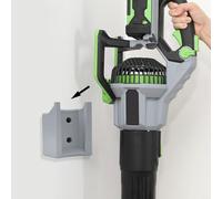 Wall Mount Bracket Compatible with EGO 765 CFM Power+ LB7654 LB7650 for Leaf Blower Storage Holder ABS Construction Space Saving Garage Organization Solution(Grey)