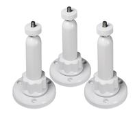 Wall Mount Bracket Compatible with Ring/Eufy/Arlo/Blink Mini/Reolink/Nest/SimpliSafe/Wyze Surveillance Cam .360 Adjustable Universal Mounting Bracket for Camera and Solar Panel (White 3Pcs)