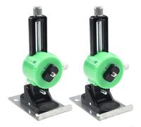 Wall Mount Bracket for Levels with 1/4 Inch Thread, 360° Rotating Base and Adjustable Distance, Stable Holder for Flooring