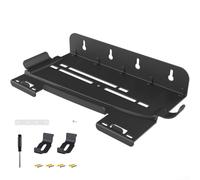 Wall Mount Bracket for PS5 Pro, Metal Wall Organizer for Console Storage, Space-Saving Wall Solution with Hardware Included, PS5 Pro Wall Mount Metal Bracket Fits Both Versions, Black
