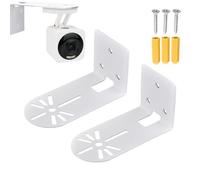 Wall Mount Camera - Wall Angle Mount | Adjustable Stand with Flexible Viewing Angles | Secure Monitoring Port for Devices |