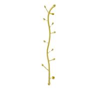 Wall Mount Coat Rack Coat Rack Wall Mounted - Decorative Hat Rack, Metal Wall Coat Hanger, Sturdy Wall Hooks for Hanging Coat, Jacket, Clothes, Hat Wall Hook Rack(Gold)