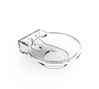 Wall Mount Compatible for HomePod Mini, Sturdy Wall Shelf Holder for HomePod Mini Speaker, Space Saving (Transparent)