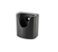 Wall Mount Compatible with Hörmann HSE4 Handheld Transmitter Garage Door Opener Holder Hallway Entrance with Mounting Material Black