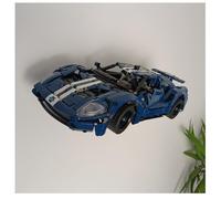 Wall mount compatible with Lego Technic 2022 Ford GT 42154 | Display your model securely | Heavy Duty stainless steel | Car NOT included
