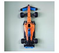 Wall mount compatible with Lego Technic 42141 McLaren Formula 1 Race | Display your model securely | Heavy Duty stainless steel | Car NOT included