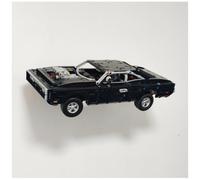 Wall mount compatible with Lego Technic 42231 Fast and Furious Dodge Charger | Display your model securely | Heavy Duty stainless steel | Car NOT included