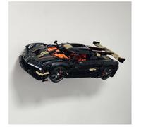 Wall Mount Compatible with Lego Technic 42232 Koenigsegg Sadair's Spear | Display Your Model securely | Heavy Duty Stainless Steel | Car NOT Included