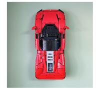 Wall mount compatible with Lego Technic Ferrari Daytona Sp3 42143 | Display your model securely | Heavy Duty stainless steel | Car NOT included
