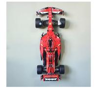 Wall mount compatible with Lego Technic Ferrari SF-24 F1 Car 42207 | Display your model securely | Heavy Duty stainless steel | Car NOT included