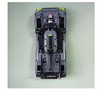 Wall mount compatible with Lego Technic Peugeot 42156 Le Mans 24hr | Display your model securely | Heavy Duty stainless steel | Car NOT included