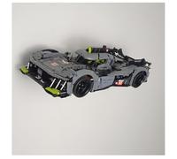 Wall mount compatible with Lego Technic Peugeot 9X8 24H Le Man 42156 | Display your model securely | Heavy Duty stainless steel | Car NOT included