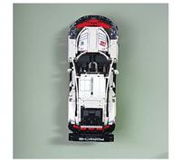 Wall mount compatible with Lego Technic Porsche 911 RSR 42096 | Display your model securely | Heavy Duty stainless steel | Car NOT included