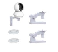 Wall Mount Compatible with Tp-Link Tapo C200 / C210 / C220 / Tc70 / C225, Kasa Ec70 / Kc410s Security Camera, Pack of 2 Camera Mounts with Adjustable Angle, 180 Degree Rotation
