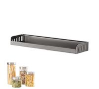 Wall Mount Condiment Rack Wall Mounted Condiment Rack - Drill-Free Kitchen Rack Hanging Storage Shelves | Detachable Storage Rack Resist