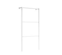 Wall Mount Curtain Display Stand, Multi-layer Scarf Fabrics Storage Rack for Exhibition Hall and Commercial Textile Retail Store