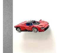 Wall Mount Display Bracket Compatible with LEGO Technic Ferrari Daytona SP3 42143 - Secure Car Model Wall Display
