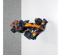 Wall Mount Display Bracket Compatible with LEGO Technic McLaren F1 Car MCL39 42228 - Secure Vertical Wall Display Holder for LEGO Formula 1 Model Car - Space Saving Display Mount