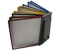 Wall Mount Document 10 Panel Display Folder Holds 20 A4 Sheets Perfect for Worhops Exhibits and Efficient Stora Soluts