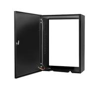 Wall Mount EV Charger Cover, Lockable Steel Box, Outdoor Protective Housing, Rainproof Enclosure, Secure Anti-Theft for Home Charging Station