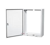 Wall Mount EV Charger Cover, Lockable Steel Box, Outdoor Protective Housing, Rainproof Enclosure, Secure Anti-Theft for Home Charging Station