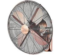Wall Mount Fan, Wall Mount Oscillating Fan Retro Wall Mounted, Industrial Oscillating with Copper Motor & Remote Control, 4 Hours Timer, 3 Speeds, Adjustable Angle(14inch)