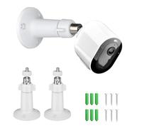 Wall Mount for All Arlo Camera, Arlo Pro, Arlo Pro 2, Arlo Pro 3,Arlo Ultra, Arlo Essential, eufyCam E/2C, Ultra/Ultra 2, & Others - Ring Stick Up Cam Battery with 1/4 Screw Head (2pack)