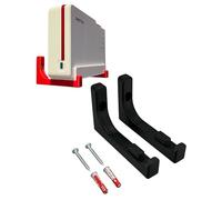 Wall Mount for AVM Fritz! FritzBox 5690 Pro Bracket with Mounting Material (Black)