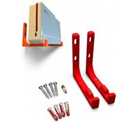 Wall Mount for AVM Fritz! FritzBox 5690 Pro Bracket with Mounting Material (Red + Torx)