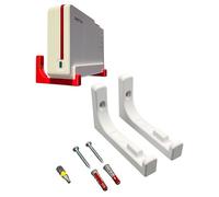 Wall Mount for AVM Fritz! FritzBox 5690 Pro Bracket with Mounting Material (White + Torx)