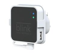 Wall Mount for Blink Sync Module 2, Mounting Bracket Holder for Blink Add-On Sync Module 2, Accessories Stand for Blink Indoor Outdoor Home Security Camera with Short Cable, No Drilling & Save Space
