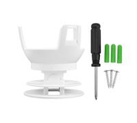 Wall Mount for EchoPOP Speaker Keep Your Space Organized with Cable Management (White)