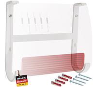 Wall Mount for Fritzbox 7530 6850 4050 4630 5530 7510 - Sturdy Bracket for Better Ventilation & Secure Holder Even Under Table and Ceiling