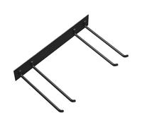 Wall Mount for Garage Tool Organiser - Robust Wall Storage System with a Load Capacity of 109 kg | Broom and Mop Holder | For Chairs Ladder Rake Broom Garage Garden and Home