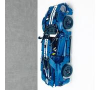 Wall Mount for Lego Ford GT 42154 | Secure Display Bracket | Space-Saving Technic Supercar Wall Display Stand