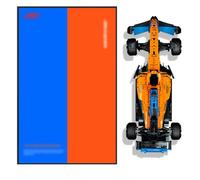 Wall Mount for Lego Mclaren F1 42141, Display Wallboard for Adult Collectibles, Building Blocks Wall Mounted, Gifts for Lego Lovers (Excluding Cars)
