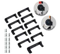 Wall Mount for Lego Speed Champions (10 Pack + 1 Bonus) | Compatible with 76** Sets (2020+) | Includes Large McLaren Solus GT Model | Car Display Hanger & Holder