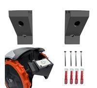 Wall Mount for Segway Navimow i105E/i108E - Made in Germany - Space Saving Winter Storage/Wintering - with Compartment for Spare Blades
