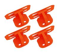 Wall Mount for Single Track Railways | 4 Pieces Hanging Display Stand for Wall Mounting - Wall Mounting for Single Rows, for Toy Vehicles, Trucks and Trains Home and Bedroom