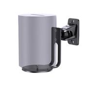 Wall Mount for Sonos Era 100/100 SL Speaker, Swivel/Tilt, Metal, 1-Pack | 180° Swivel & 60° Tilt for Sweet Spot, 11 lbs Max Load, Ball-Joint Anti-Sag, Upside-Down Ready, Hidden Cable Routing, Black