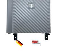 Wall Mount for Speedport 7 & Telekom Fibre Optic Router, Made in Germany Mount, Easy Wall Mounting for Speedport Smart & Modem, Accessories for WLAN Router