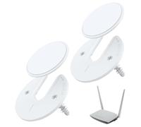 Wall Mount for Tablet Rotating: ABS Kitchen Cabinet Holder Clamp for Phone, 90 Degree Rotation | Office Home E Reader Air Mini Pro Router WIFI TV Cable Box A