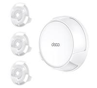 Wall Mount for TP-Link Deco BE23/BE25/BE3600/BE5000 WiFi 7 Mesh Wi-Fi System - Space Saving Bracket with Hidden Cable Management, Safe and Stylish Design for Home and Office (White