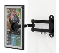 Wall Mount for TV Monitor, Folding Rotating TV Mounting Bracket | Compatible with Monitor VESA 100x100mm/75x75mm Most TVs Up to 33.1Ibs