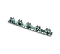 Wall Mount Garden Tools 5 Clamp Holders Wall Mount Storage Tools