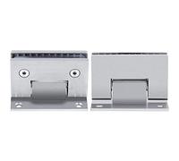 Wall Mount Hinge - Shower Door Bracket 8-10 mm Stainless steel Frameless Bracket for Glass Shower Door Hinge