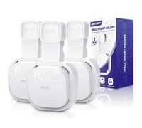 Wall Mount Holder for eero 6 and for eero 6+ Router Mesh Wi-Fi System - No Messy Wires, Space-Saving Outlet Wall Mount Holder for eero 6 Plus Extender, Stand Bracket for eero 6+ (White-3pcs)