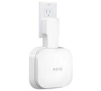 Wall Mount Holder for eero Pro 6e/Pro 6, No Messy Wires, Space Saving, Outlet Wall Stand Bracket Compatible with eero Pro 6e/Pro 6 Mesh Wi-Fi System Extender Router (1 Pack)